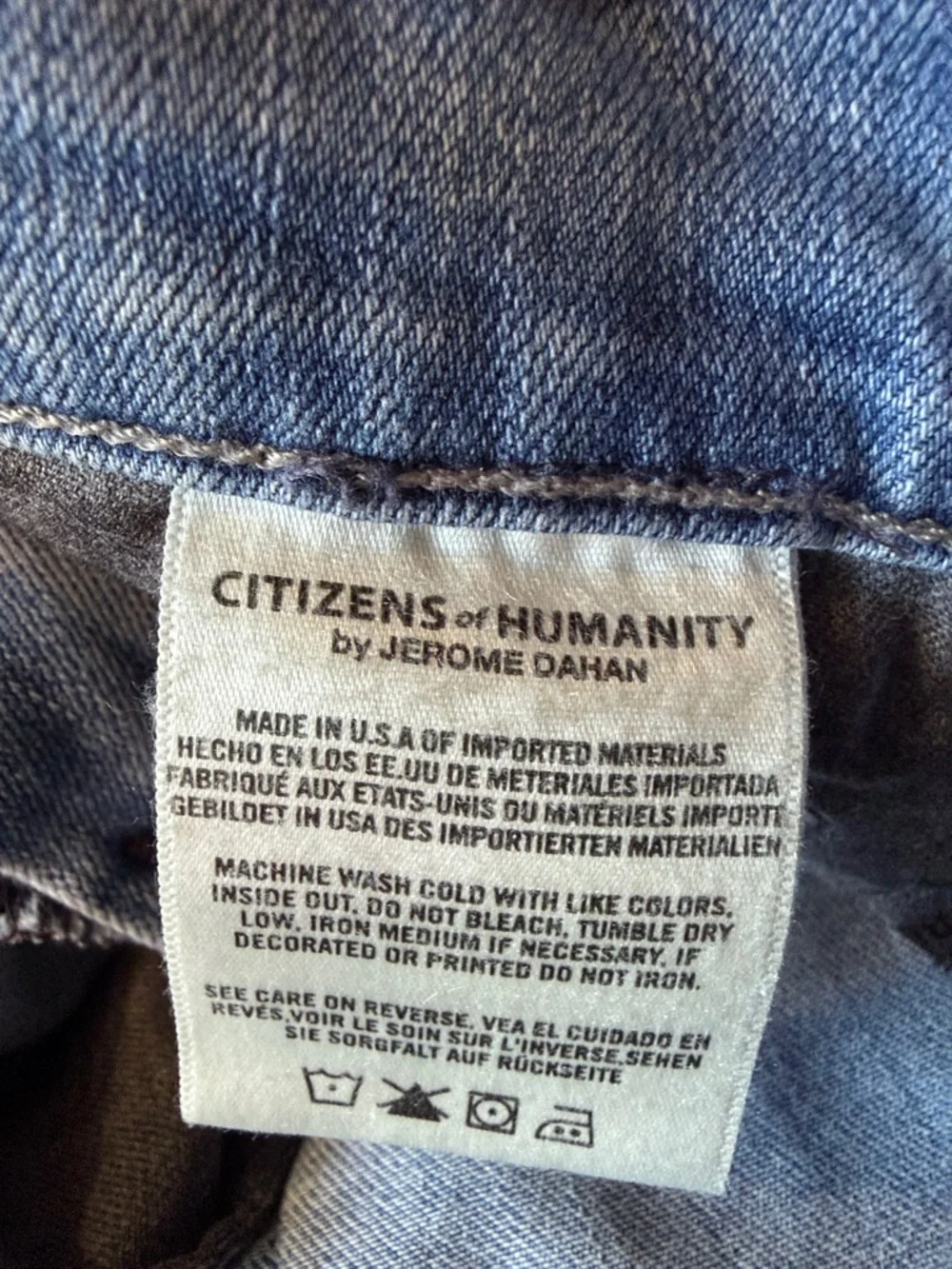 Citizens Of Humanity Light Wash Cropped High-Rise Skinny Jeans - Picture 4 of 9